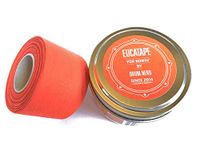 Eucatape Eucalyptus Infused Rowing Tape – for Rowing Hands & Strength & Grip Indoor Machine or Outdoor Sculling Crew (Orange)