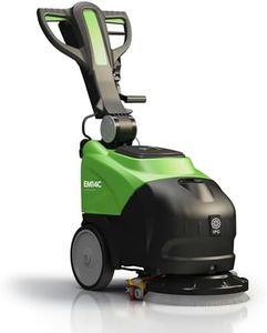 IPC Eagle EM14C Walk Behind Floor Scrubber - 110V-Powered, 14” Cleaning Path, Commercial Auto Scrubber for Tile, Retail, Offices & Tight Spaces