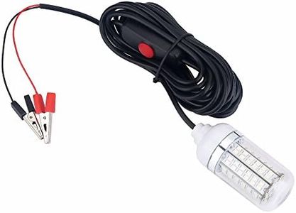 12V Outdoor LED Submersible Underwater Night Boat Fishing Light Lamp (Blue Light)