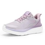 FitVille Wide Walking Shoes for Women with Arch Support Breathable Sports Athletic Running Shoes Lightweight Breathable Sneakers for Flat Feet & Heel Pain Relief