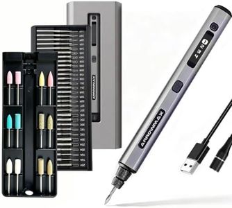 ARROWMAX Engraving Pen for Metal Wood Glass Plastic with OLED, 30000 RPM