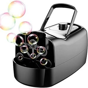 Bubble Machine 5000 Bubbles Automatic Bubble Blower for Kids Bubble Maker with 2 Speed Modes – USB Charging, Power Bank or Battery-Operated – Bubble Machine for Parties, Birthday, Indoor, Outdoor