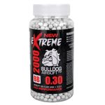 Bulldog Airsoft Extreme 6mm 0.30g White BBs 2000 Airsoft BB Pellets