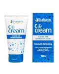 Grahams Natural C+ Eczema Relief Cream - Nourishes & Soothes Dermatitis, Inflammation, Redness Treatment for Irritated, Dry Skin - All Natural Ingredients with Manuka Honey, Steroid-Free (1 x 120g)