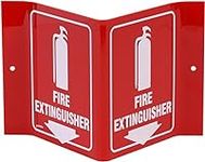 Brady V Sign "Fire Extinguisher" wi