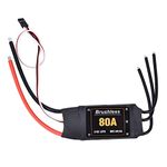 RC Aircraft Accessory 2-6S Brushless ESC Speed Controller Battery Low Voltage Protection 80A Original Equipment