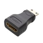 kenable Female HDMI To Male MINI HDMI Adapter Changer Gold Plated for Tablet/Cameras