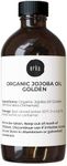 100ml Organic Jojoba Oil - Golden Pure Cold Pressed Seed For Hair Skin Nails