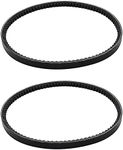 HAKATOP Set of 2 954-0430C 954-0430A Replacement 3/8" X 35.1" Auger Drive Belt for MTD Troy Bilt Cub Cadet Snowblowers Belt 954-0430A 754-0430A 2-Stage