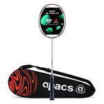 Apacs Z-Ziggler (Unstrung, 38 LBS Max Tension) 6.4mm Slim Shaft | Made in Vietnam | 100% Japanese Graphite Badminton Racket with Free Full Cover | G2-4 1/8 inches (Purple)