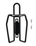 PRO BIKE TOOL Bike Water Bottle Holder - Matte Black Color & Finish - Classic Tubular Styling - Strong Bicycle Bottle Cage, Great for Road and Mountain Bikes (Matte Black)