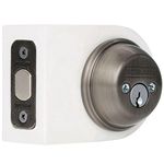 SCHLAGE Lock CO B62N620 Double Cylinder Deadbolt, Pewter