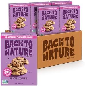 Back to Nature - Chocolate Chunk Cookies - Made With Seriously Tasty Real Ingredients like Wheat Flour - Non-GMO - 7.5 Ounce (Pack of 6)