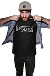 Legend Since Custom Year Mens/Adults Novelty Tshirt - Funny/Joke/Gift/Theme/Present/Birthday/Milestone