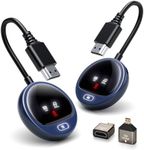 4K Wireless HDMI Transmitter and Receiver with Smart Display, HDMI Wireless Extender 1080P@60Hz, 5G Streaming Video from Laptop, PC, TV Box to TV, Monitor, Projector for Home & Business - 165FT/50M