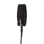 Surf LOGIC Surflogic Leash Longboard 9 Knee Black Accessories, Adults Unisex, Black (Black) One Size