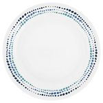 Corelle Livingware Ocean Blues 8.5 Lunch Plate (Set of 8) by Corelle Coordinates