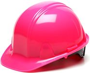 Pyramex HP14170 Hi Vis Pink Standard Shell 4 Pt Ratchet Suspension, One Size