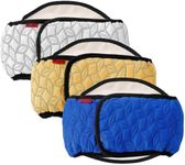 Mkono Male Dog Belly Band Wraps Washable Dog Diapers Male for Small and Medium Dogs (3 Pack), Waist 18.9 Inches to 23.6 Inches