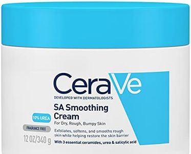 CeraVe SA Smoothing Cream for Rough and Bumpy Skin 340g with Salicylic Acid and 3 Essential Ceramides