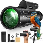 80x100 Monocular Telescope High Pow