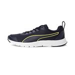 Puma mens Flex Generation V1 Peacoat-Blazing Yellow Sneaker - 8 UK (37546901)