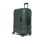 uppercase Bullet (Large) 74Cm, Check-In Trolley Bag, Hardsided Luggage Anti-Scratch 8 Wheel Luggage, Tsa Lock & Anti-Theft Zippers, 2000 Days Warranty (Green, 32 X 54 X 74 Cm, Spinner)