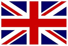 StickersLimited Adhesive Union Jack Flag Decals/Stickers or UK Flags Stickers (Red & Blue, 2 Decals (120 x 80 mm)) #Y1012