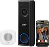 eufy Video Doorbell Camera Wireless C30 with Chime 2, Live Video Calls, 2K FHD, 10 Bell Sounds, Bluetooth Auto-Pairing, Battery Powered, Easy Installation, HomeBase S380 Compatible, No Monthly Fee