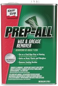 KLEAN-STRIP Prep-All Wax and Grease Remover, Multi-Surface Paint Prep Cleaner, Effective for Auto Body, Garage, 1 Gallon