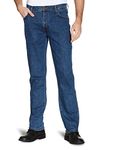 Wrangler Men's TEXAS STRETCH LIGHT STONE Straight Jeans, Blue (Lightstone 20D), 38/30 (Manufacturer Size: 38/30)