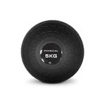 PHYSICAL 5kg Slam Ball - Non-bounce, Weighted Rubber Ball - Gym, Home or PT Use - Strengthens & Conditions.