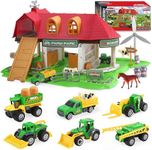 Oriate Toy Barn House with Tractor 