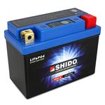 Shido LB5L-B Lightweight 12v Lithium Ion Motorcycle Battery