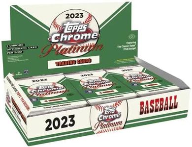 2023 Topps Chrome Platinum Anniversary Baseball Hobby One Autograph Per Trading Card Box