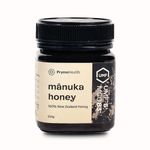Pryme Health Manuka Honey UMF 5+, MGO 83+ 250g | 100% Pure New Zealand Honey | Organic, Natural & Certified