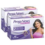 Prega News Test Kit Value Pack | One Step Urine HCG Pregnancy Test Kit Device | 99% Accurate Results in 5 Mins | Pack of 2 Test Kits | India’s No 1 Pregnancy Kit