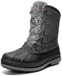 NORTIV 8 Men's Insulated Waterproof Work Winter Snow Boots