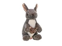 Wild Republic 10867 Cuddlekins Animal Plush, Kangaroo with Joey, 20 cm