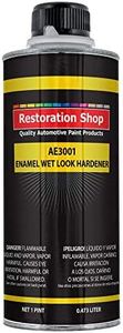 Restoration Shop AE3001 Acrylic Enamel Wet Look Hardener Pint Can AE Acrylic Enamel Paints and be Used Universally as Catalyst in Many Brands of Acrylic Enamel and Enamel Paints