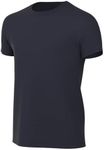 NIKE Unisex Kids Team Club 20 T-Shirt Obsidian/White