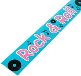 Beistle 66097 1-Pack Rock and Roll Party Tape, 3-Inch by 20-Feet