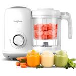 Baybee Blendy 4-in-1 Electric Baby Food Processor for Baby Food Maker with Steamer & Grinder | Portable Baby Food Steamer and Blender for Baby Food Puree | Food Mixer with Defrosting & Warm Function