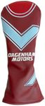 Caddy Club Golf Headcovers – Hammers Retro Fairway Headcover �– Perfect Golf Gift – Fits All Major Brands – Classic Football Club Designs – Premium Stitching, Durable Lining – Multiple Designs