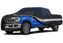 Holthly 10 Layers Truck Cover Waterproof All Weather. Pickup Truck Cover Rain Snow UV Dust Protection. Length: 230-242 inches, Universal Fit for Ford F150 Chevy Silverado Dodge Ram 1500.