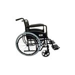 Ostrich Mobility Lightweight Folding Manual Wheelchair for Adults & Seniors - 120kg Capacity, Durable Steel Frame, Portable, Comfortable Padding, Ergonomic Design, Safety Brakes & Adjustable Footrests
