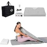 TaTalife Infrared Sauna Blanket, 360 Degree Complete Coverage Personal Sauna Blanket, Far Infrared Heating Pad for Full Body, Professional Home Sauna Heated Blanket