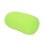 Tyenaza Micro Mini Pillow, Micro Mini Microbead Back Cushion Roll Throw Pillow Travel Home Sleep Neck Support Comfortable(Green)