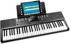 RockJam 61-Key Compact Keyboard wit