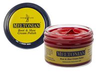 Meltonian Cream | Cardinal Red 023 | Quality Shoe Polish for Leather and Leatherette (Synthetic) | Use on Boots, Shoes, Belts, Gloves, Purses and Accessories | Leather Conditioner | 1.7 OZ Jar